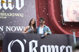 Shahid Kapoor and Tripti Dimri promote O'Romeo