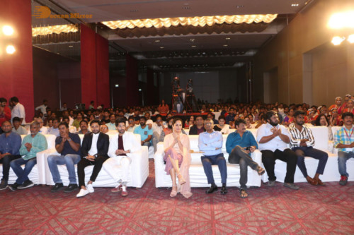 Telugu Movie 'O Pitta Katha' Prerelease Function attended by cast and crew