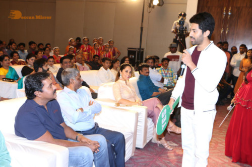 Telugu Movie 'O Pitta Katha' Prerelease Function attended by cast and crew