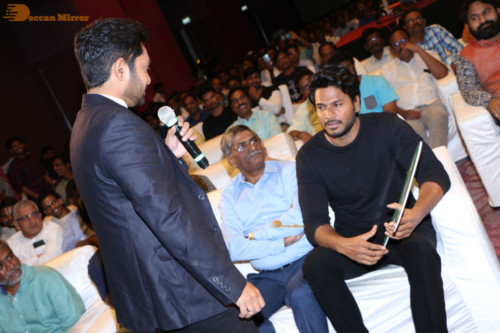 Telugu Movie 'O Pitta Katha' Prerelease Function attended by cast and crew