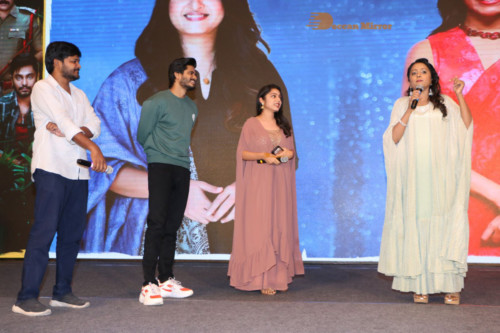 Telugu Movie 'O Pitta Katha' Prerelease Function attended by cast and crew