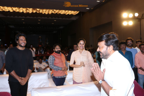 Telugu Movie 'O Pitta Katha' Prerelease Function attended by cast and crew