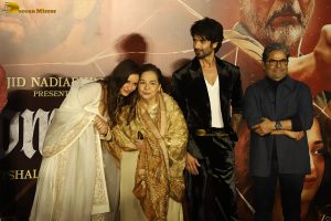 O Romeo Trailer Launch attended by Shahid Kapoor, Tripti Dimri, and others