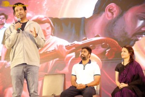 Success Meet of the film Oke Oka Jeevitham attended by Amala Akkineni, Sharwanand and Vennela Kishore