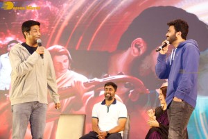 Success Meet of the film Oke Oka Jeevitham attended by Amala Akkineni, Sharwanand and Vennela Kishore