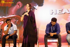 Success Meet of the film Oke Oka Jeevitham attended by Amala Akkineni, Sharwanand and Vennela Kishore