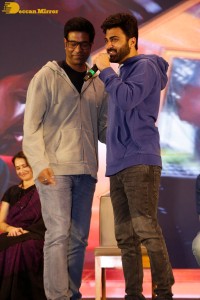 Success Meet of the film Oke Oka Jeevitham attended by Amala Akkineni, Sharwanand and Vennela Kishore