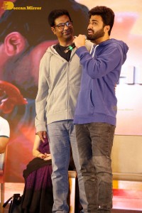 Success Meet of the film Oke Oka Jeevitham attended by Amala Akkineni, Sharwanand and Vennela Kishore