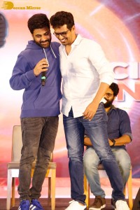 Success Meet of the film Oke Oka Jeevitham attended by Amala Akkineni, Sharwanand and Vennela Kishore