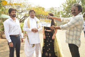 Organic Mama Hybrid Alludu movie launch ceremony attended by Rajendra Prasad, Ananya Agarwal and others