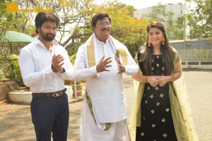 Organic Mama Hybrid Alludu movie launch ceremony attended by Rajendra Prasad, Ananya Agarwal and others