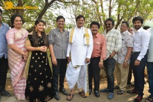 Organic Mama Hybrid Alludu movie launch ceremony attended by Rajendra Prasad, Ananya Agarwal and others