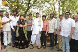 Organic Mama Hybrid Alludu movie launch ceremony attended by Rajendra Prasad, Ananya Agarwal and others