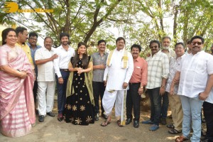 Organic Mama Hybrid Alludu movie launch ceremony attended by Rajendra Prasad, Ananya Agarwal and others