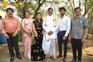 Organic Mama Hybrid Alludu movie launch ceremony attended by Rajendra Prasad, Ananya Agarwal and others