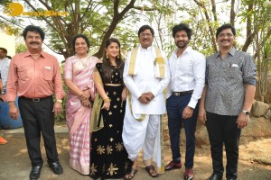 Organic Mama Hybrid Alludu movie launch ceremony attended by Rajendra Prasad, Ananya Agarwal and others