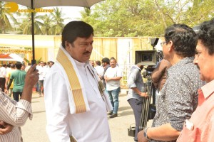 Organic Mama Hybrid Alludu movie launch ceremony attended by Rajendra Prasad, Ananya Agarwal and others