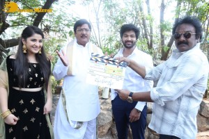 Organic Mama Hybrid Alludu movie launch ceremony attended by Rajendra Prasad, Ananya Agarwal and others