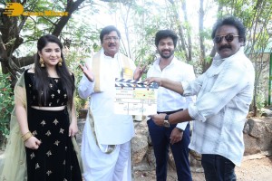Organic Mama Hybrid Alludu movie launch ceremony attended by Rajendra Prasad, Ananya Agarwal and others