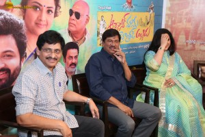 Organic Mama Hybrid Alludu Press Meet attended by Rajendra Prasad, Meena and S.V. Krishna Reddy