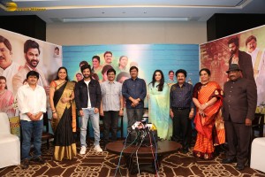 Organic Mama Hybrid Alludu Press Meet attended by Rajendra Prasad, Meena and S.V. Krishna Reddy