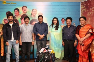 Organic Mama Hybrid Alludu Press Meet attended by Rajendra Prasad, Meena and S.V. Krishna Reddy
