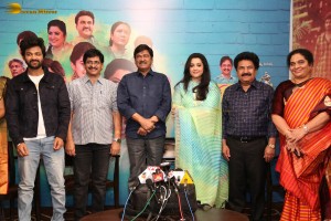 Organic Mama Hybrid Alludu Press Meet attended by Rajendra Prasad, Meena and S.V. Krishna Reddy