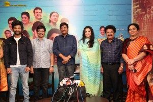 Organic Mama Hybrid Alludu Press Meet attended by Rajendra Prasad, Meena and S.V. Krishna Reddy