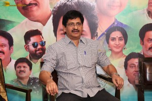 Organic Mama Hybrid Alludu Press Meet attended by Rajendra Prasad, Meena and S.V. Krishna Reddy