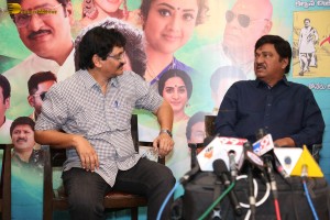 Organic Mama Hybrid Alludu Press Meet attended by Rajendra Prasad, Meena and S.V. Krishna Reddy