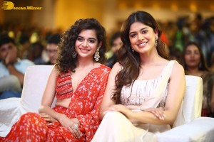 ori devuda diwali dawat attended by vishwak sen, asha bhat and mithila palkar