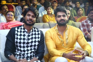 ori devuda diwali dawat attended by vishwak sen, asha bhat and mithila palkar