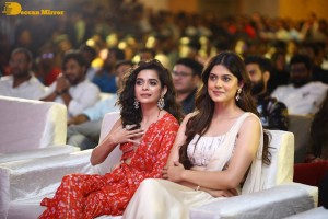 ori devuda diwali dawat attended by vishwak sen, asha bhat and mithila palkar