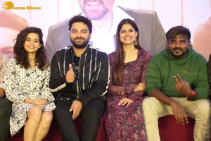 Ori Devuda success celebrations attended by Vishwak Sen, Mithila Palkar and Asha Bhat