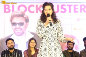 Ori Devuda success celebrations attended by Vishwak Sen, Mithila Palkar and Asha Bhat