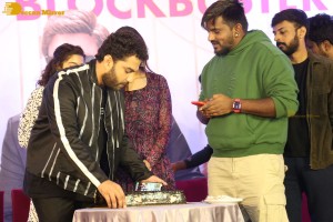 Ori Devuda success celebrations attended by Vishwak Sen, Mithila Palkar and Asha Bhat
