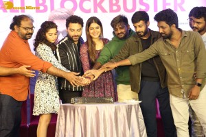 Ori Devuda success celebrations attended by Vishwak Sen, Mithila Palkar and Asha Bhat