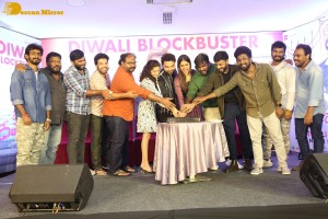 Ori Devuda success celebrations attended by Vishwak Sen, Mithila Palkar and Asha Bhat