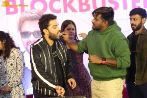 Ori Devuda success celebrations attended by Vishwak Sen, Mithila Palkar and Asha Bhat