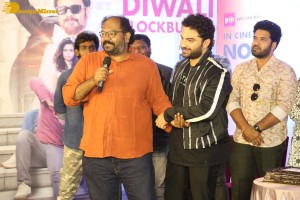 Ori Devuda success celebrations attended by Vishwak Sen, Mithila Palkar and Asha Bhat