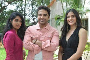 Paagal Movie Trailer Launch Event attended by Simran Choudhary and Vishwak Sen