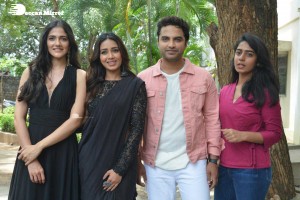 Paagal Movie Trailer Launch Event attended by Simran Choudhary and Vishwak Sen