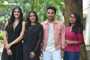 Paagal Movie Trailer Launch Event attended by Simran Choudhary and Vishwak Sen