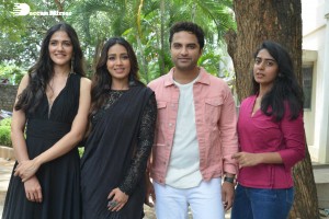 Paagal Movie Trailer Launch Event attended by Simran Choudhary and Vishwak Sen