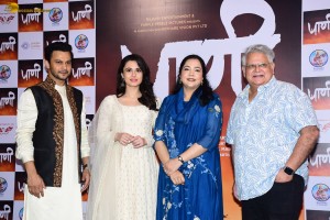 Paani Trailer Launch attended by Adinath Kothare, Subodh Bhave, Rucha Vaidya, and Priyanka Chopra