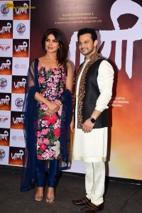 Paani Trailer Launch attended by Adinath Kothare, Subodh Bhave, Rucha Vaidya, and Priyanka Chopra