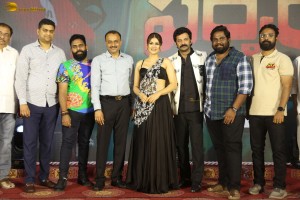 Paarijatha Parvam Pre-Release Event attended by Chaitanya Rao, Shraddha Das, and other cast and crew