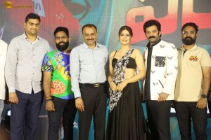 Paarijatha Parvam Pre-Release Event attended by Chaitanya Rao, Shraddha Das, and other cast and crew