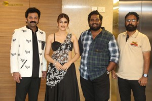 Paarijatha Parvam Pre-Release Event attended by Chaitanya Rao, Shraddha Das, and other cast and crew