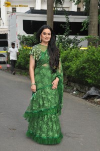 Veteran Bollywood Actors Shakti Kapoor and Padmini Kolhapure were spotted at Film City in Goregaon on July 10, 2023